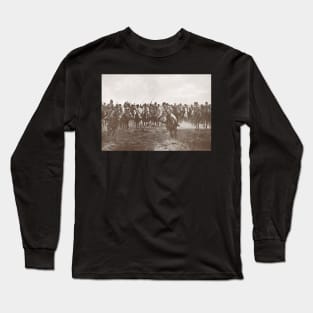 Russian Cossacks charge, WW 1, 1914 Long Sleeve T-Shirt